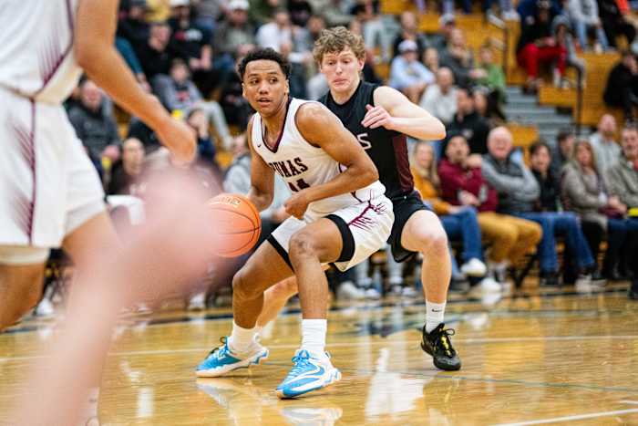 Perry Mt. Spokane boys basketball Les Schwab Invitational game December 28 2023 Naji Saker-66